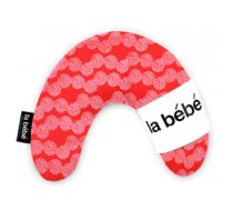 Spilvens La Bebe™ Mimi Nursing Cotton Pillow Art.15743 Red/Pink Dots Pakaviņš spilventiņš 19x46 cm