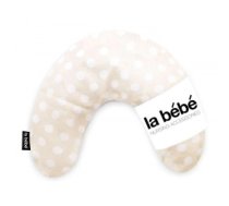 Spilvens La Bebe™ Mimi Nursing Linen Pillow Art.72678 Dots Atbalsta pakaviņš spilventiņš 19x46cm ceļojumiem