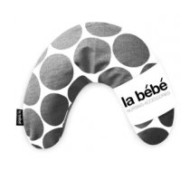 Spilvens La Bebe™ Mimi Nursing Cotton Pillow Art.78979 White&Grey dots Pakaviņš spilventiņš 19*46cm