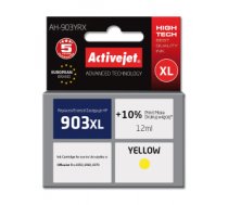 Toneris Activejet AH-903YRX ink (replacement for HP 903XL T6M11AE; Premium; 12 ml; yellow)