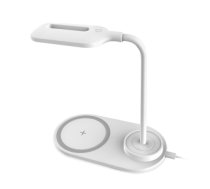 Galda lampa PLATINET DESK LAMP WIRELESS CHARGER 5W WHITE PDL1930W