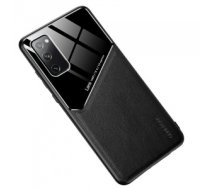 Maciņš Mocco Lens Leather Back Case Aizmugurējais Ādas Apvalks Priekš Apple iPhone 11 Pro Max Melns