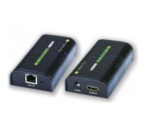 Kabelis Extender/HDMI splitter after cable Cat.5e/6/6a/7 up to 120m, over IP, black