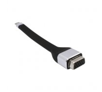 Kabelis Adapter USB-C Flat VGA Full HD 1920p 60Hz