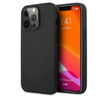 Maciņš AMG AMHCP13XDOLBK Back Case Aizmugurējais Ādas Apvalks Telefonam Apple iPhone 13 Pro Max Melns