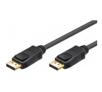 Kabelis Goobay | DisplayPort connector cable 1.2, gold-plated | DP to DP | 1 m
