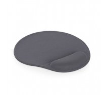 Paliktnis pelei Gembird | MP-GEL-GR Gel mouse pad with wrist support, grey Comfortable | Gel mouse pad | Grey