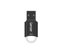 USB atmiņas karte Lexar | USB Flash Drive | JumpDrive V40 | 64 GB | USB 2.0 | Black