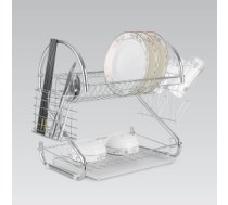 Dish drying rack 38 cm MR-1025-38 silver Maestro