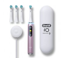 Elektriskā zobu birste Oral-B Electric toothbrush iO Series 9N Rechargeable For adults Number of brush heads included 1 Number of teeth brushing modes 7 Rose