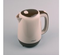 Tējkanna Feel-Maestro MR042 beige electric kettle 1.7 L Beige, Brown 2200 W