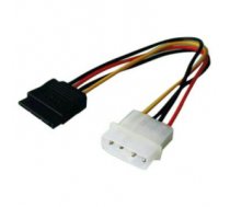 Kabelis Sbox SATA POWER CABLE 15P-4P/TC- 0.25M SATA-POWER