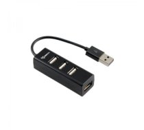 USB hub Sbox H-204 USB 4 Ports HUB Black