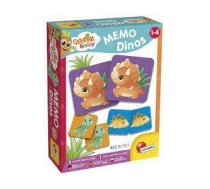 Puzle Carotina Baby Memo Dino Art.92505  Attīstoša spēle Atmiņa