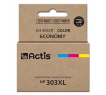 Toneris Actis KH-303CR ink for HP printer, replacement HP 303XL T6N03AE; Premium; 18ml; 415 pages; colour