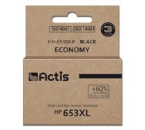Toneris Actis KH-653BKR Ink Cartridge (replacement for HP 653XL 3YM75AE; Premium; 20ml; 575 pages; black)