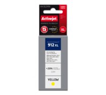 Toneris Activejet AH-912YRX Ink Cartridge (replacement for HP 912XL 3YL83AE; Premium; 990 pages; 12 ml, yellow)