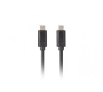 Kabelis LANBERG CABLE USB-C M/M 3.2 GEN 2 0.5M PD100W