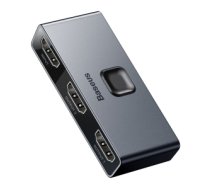 USB hub Baseus Matrix Two-way divider / splitter HDMI, 2x1 / 1x2, 4K