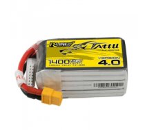 Tattu R-Line 4.0 1400mAh 22.2V 130C 6S1P XT60 Battery