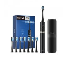 Elektriskā zobu birste Sonic toothbrush with head set and case FairyWill FW-P11 (Black)