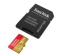 Atmiņas karte Memory card SANDISK EXTREME microSDXC 512 GB 190/130 MB/s UHS-I U3 (SDSQXAV-512G-GN6MA)