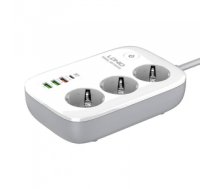 Smart Wi-Fi power strip LDNIO SEW3452, Tuya (white)