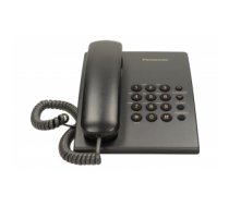 Stacionārais telefons KX-TS500 Corded Black