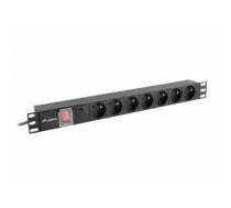 Surge protector Rack PDU 19" 1U 10A 7X 230V PL 2m black C14