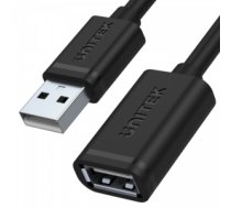 Kabelis Extension cable USB 2.0 AM-AF, 0.5M; Y-C447GBK