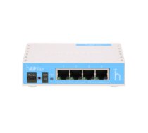 Rūteris MikroTik hAP lite | WiFi Router | RB941-2nD, 2,4GHz, 4x RJ45 100Mb/s