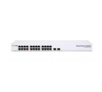 Komutators (Switch) MikroTik CSS326-24G-2S+RM | Switch | 24x RJ45 1000Mb/s, 2x SFP+