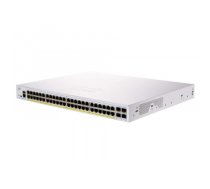 Komutators (Switch) Cisco CBS250-48P-4G | Switch | 48x RJ45 1000Mb/s PoE, 4x SFP, Rack, 370W