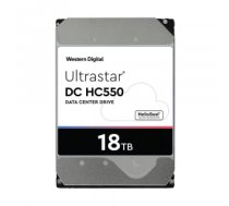 Cietais disks WD Ultrastar DC HC550 SE NP3 18 TB SATA | Hard Drive | for data centers, 7200 rpm, 512 MB cache