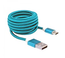 Kabelis Sbox USB-10315BL USB->Micro USB M/M 1.5m blue