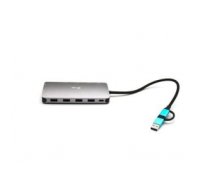 USB hub Docking Station USB 3.0/USB-C/Thunderbolt 3x Display Metal Nano Dock LAN +Power Delivery 100W