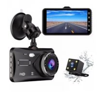 Videoreģistrators RoGer 2in1 DVR3 Auto Videoreģistrātors un atpakaļskata Kameru / Full HD / 170' / G-Sensor / LCD 4''