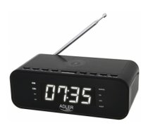 ADLER AD 1192b radio alarm clock black