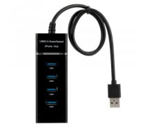 USB hub RoGer AD15651 USB 3.0 Hubs - Sadalītājs 4 x USB 3.0 / 5 Gbps