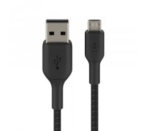 Kabelis Belkin CAB007bt1MBK USB cable 1 m USB A Micro-USB A Black