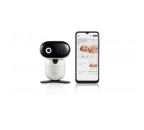 Motorola | Wi-Fi HD Motorized Video Baby Camera | PIP1010 | Remote pan, tilt and zoom; Two-way talk; Secure and private connection; 24-hour event monitoring  and streaming; Wi-Fi connectivity for in-home and on-the-go viewing; Room temperature monitoring;