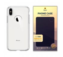 Maciņš Mocco Original Clear Case 2mm Aizmugurējais Silikona Apvalks Priekš Apple iPhone XS Max Caurspīdīgs