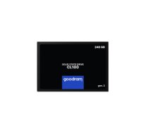 SSD cietais disks GoodRam 240GB SATA III 2,5 CL100 Gen. 3 RETAIL SSD disks