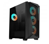 Korpuss Case|GIGABYTE|C301 GLASS|MidiTower|Not included|ATX|EATX|MicroATX|MiniITX|Colour Black|GB-C301G