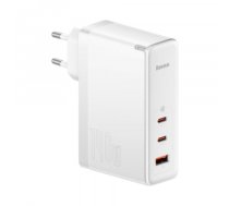 Tīkla lādētājs MOBILE CHARGER WALL 140W/WHITE CCGP100202 BASEUS