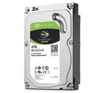 Cietais disks HDD|SEAGATE|Barracuda|4TB|SATA 3.0|256 MB|5400 rpm|Discs/Heads 2/4|3,5"|ST4000DM004