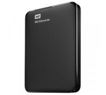 Cietais disks External HDD|WESTERN DIGITAL|Elements Portable|2TB|USB 3.0|Colour Black|WDBU6Y0020BBK-WESN