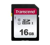 Atmiņas karte MEMORY SDHC 16GB UHS-I/C10 TS16GSDC300S TRANSCEND