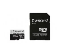 Atmiņas karte MEMORY MICRO SDXC 256GB W/A/UHS-I TS256GUSD340S TRANSCEND