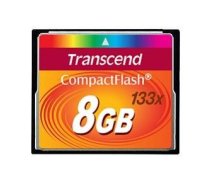 Atmiņas karte MEMORY COMPACT FLASH 8GB/133X TS8GCF133 TRANSCEND